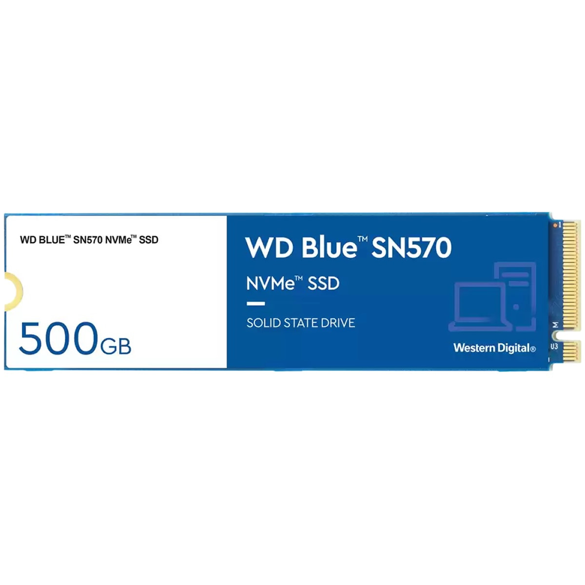 M.2 2280 SSD 500GB Western Digital WD Blue SN570 NVMe WDS500G3B0C
