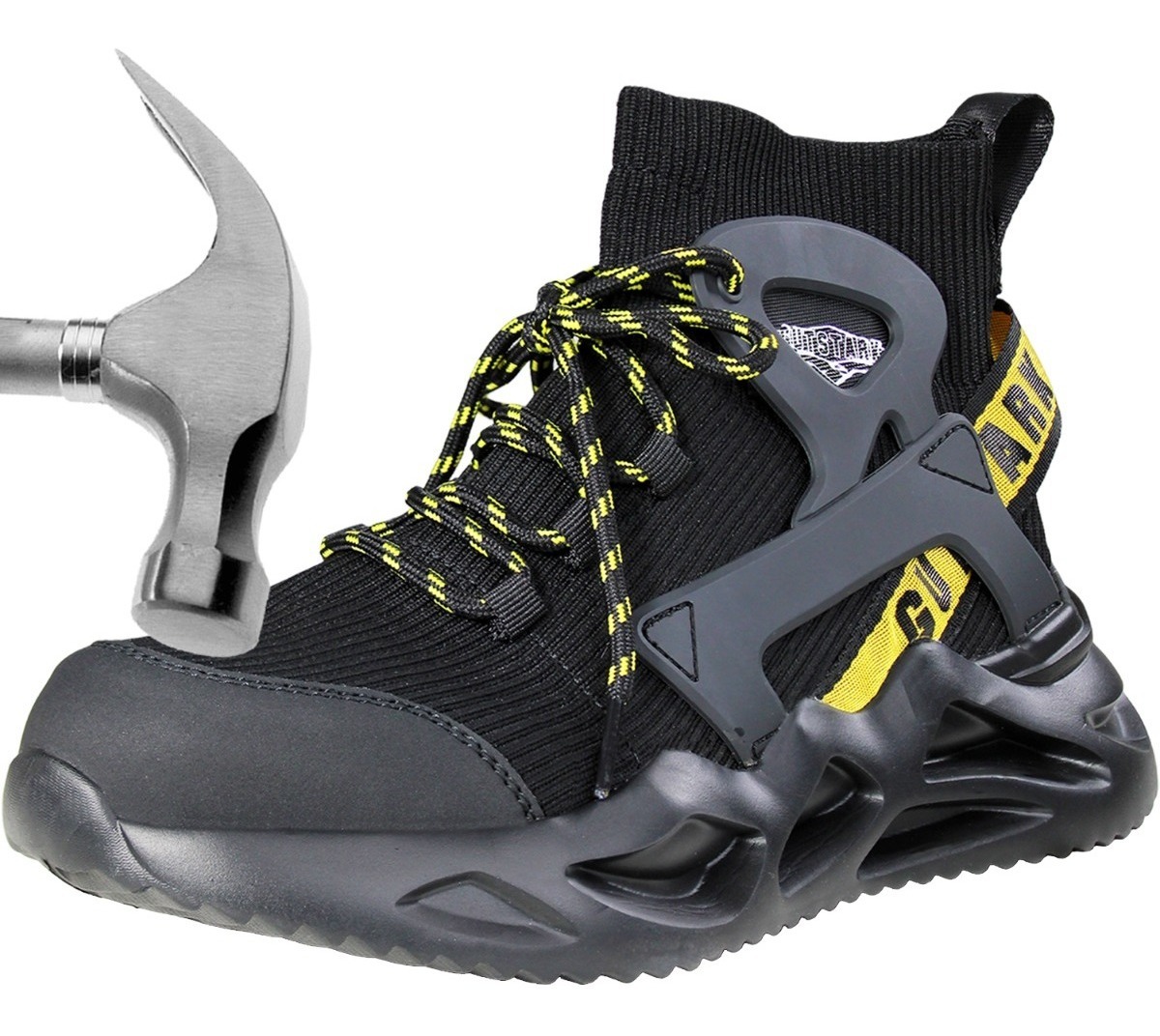 Tenis Calzado Bota De Seguridad Trabajo Industrial Casquillo Punta Acero 