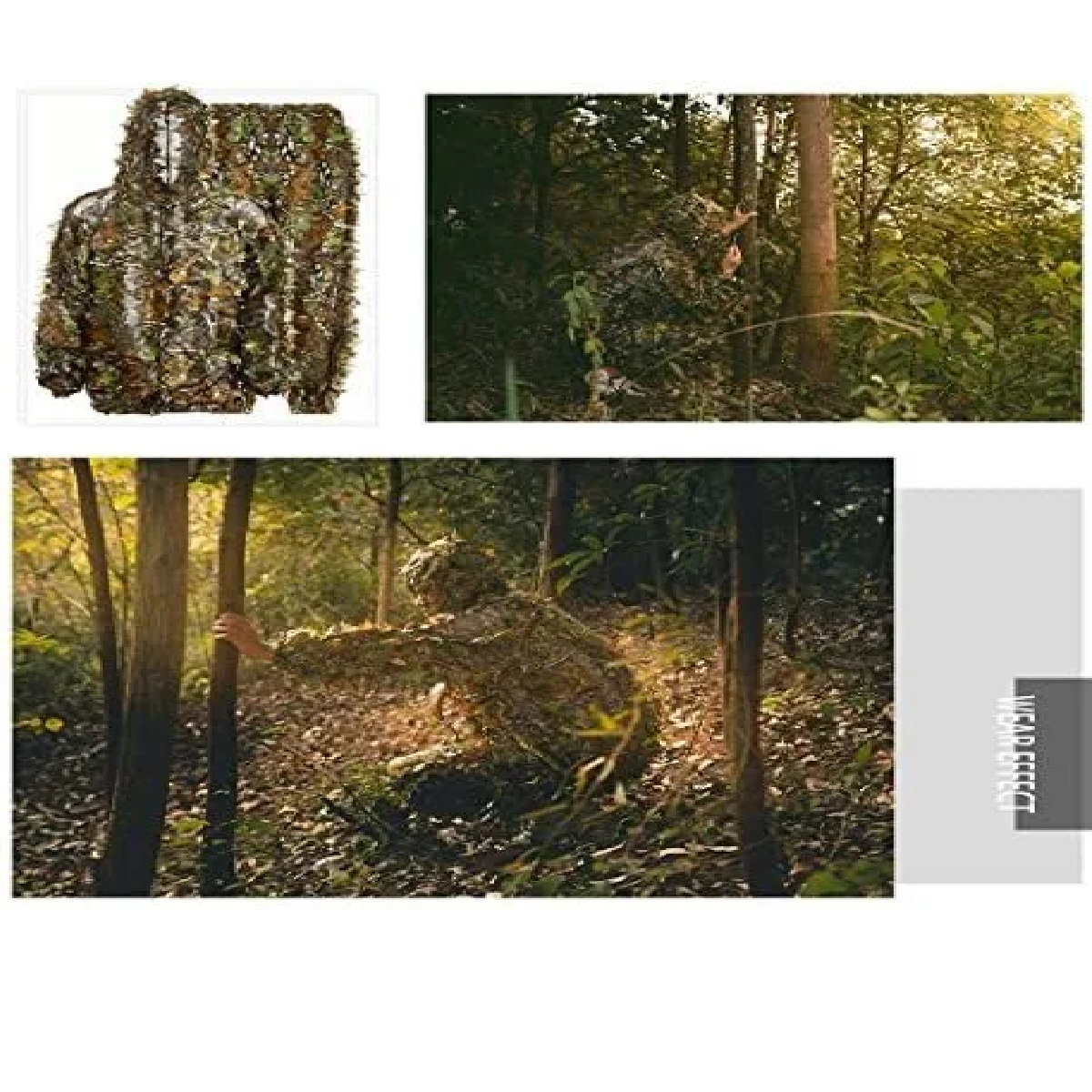 Traje Ghillie Táctico De Camuflaje Caza y Pesca