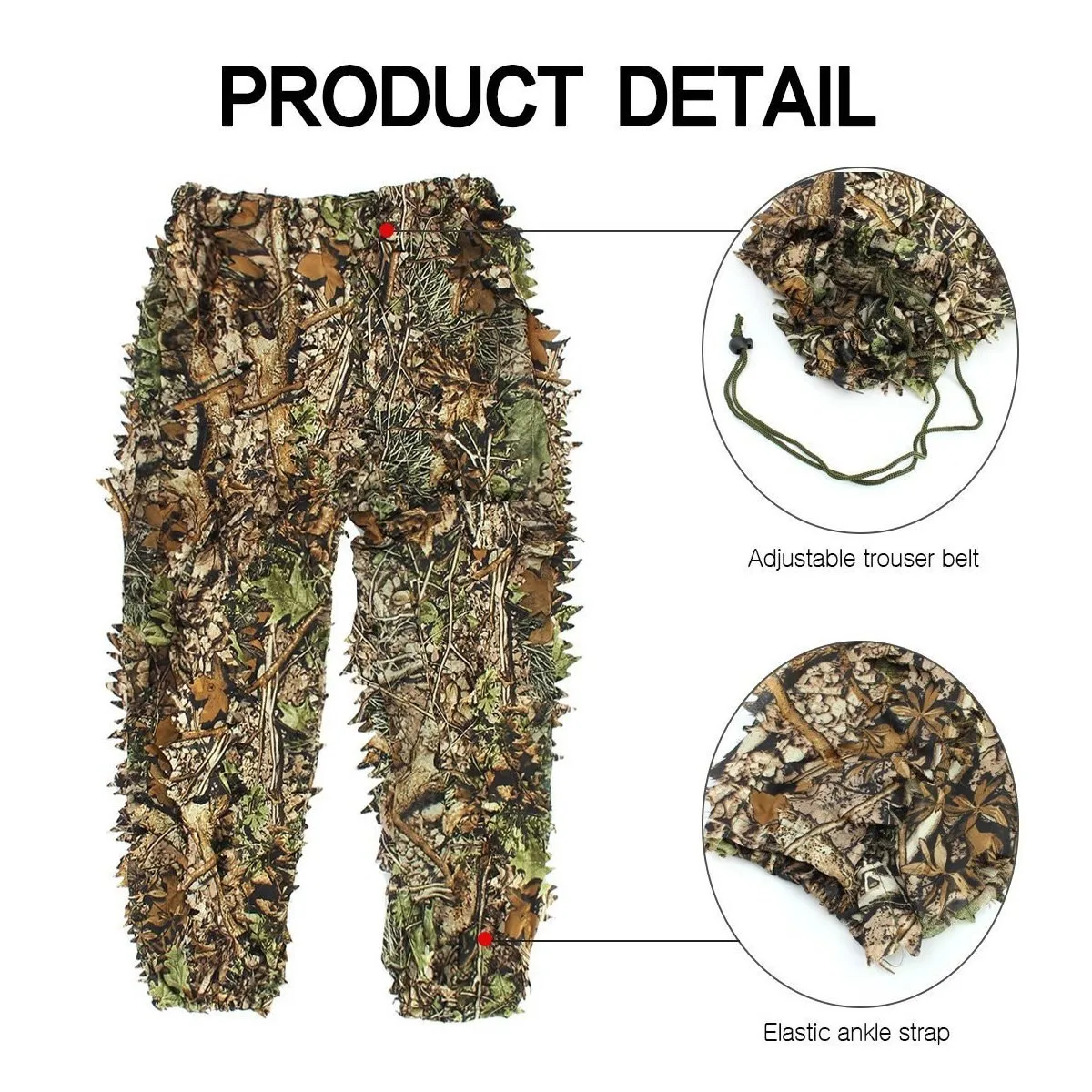 Traje Ghillie Táctico De Camuflaje Caza y Pesca