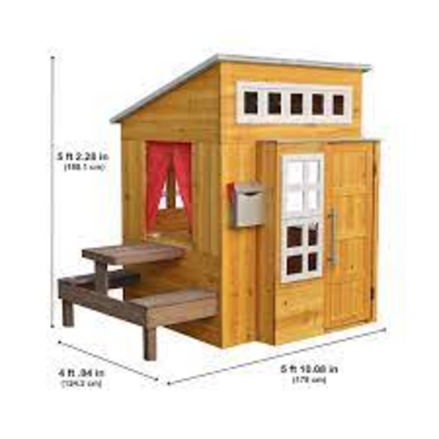 Modern Outdoor Playhouse Kidkraft