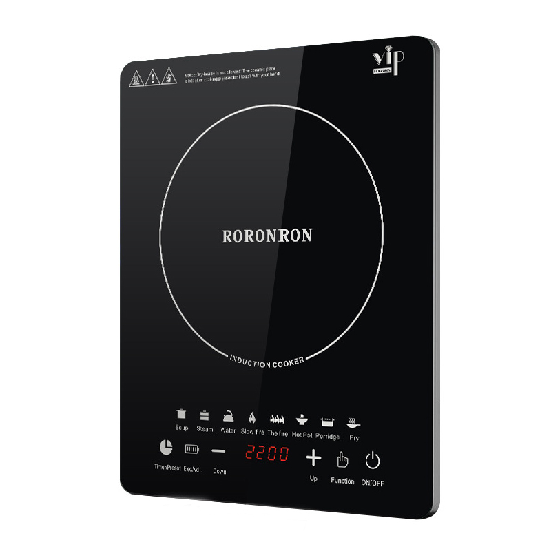 Parrilla Inducción Eléctrica Cristal Templado 1 Quemador