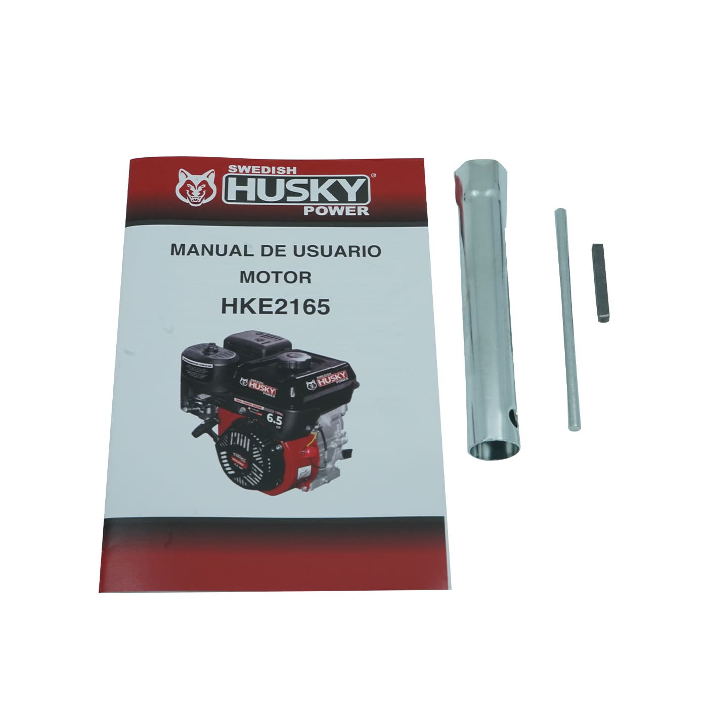 MOTOR A GASOLINA MARCA SWEDISH HUSKY POWER 6.5 HP - HKE2165.