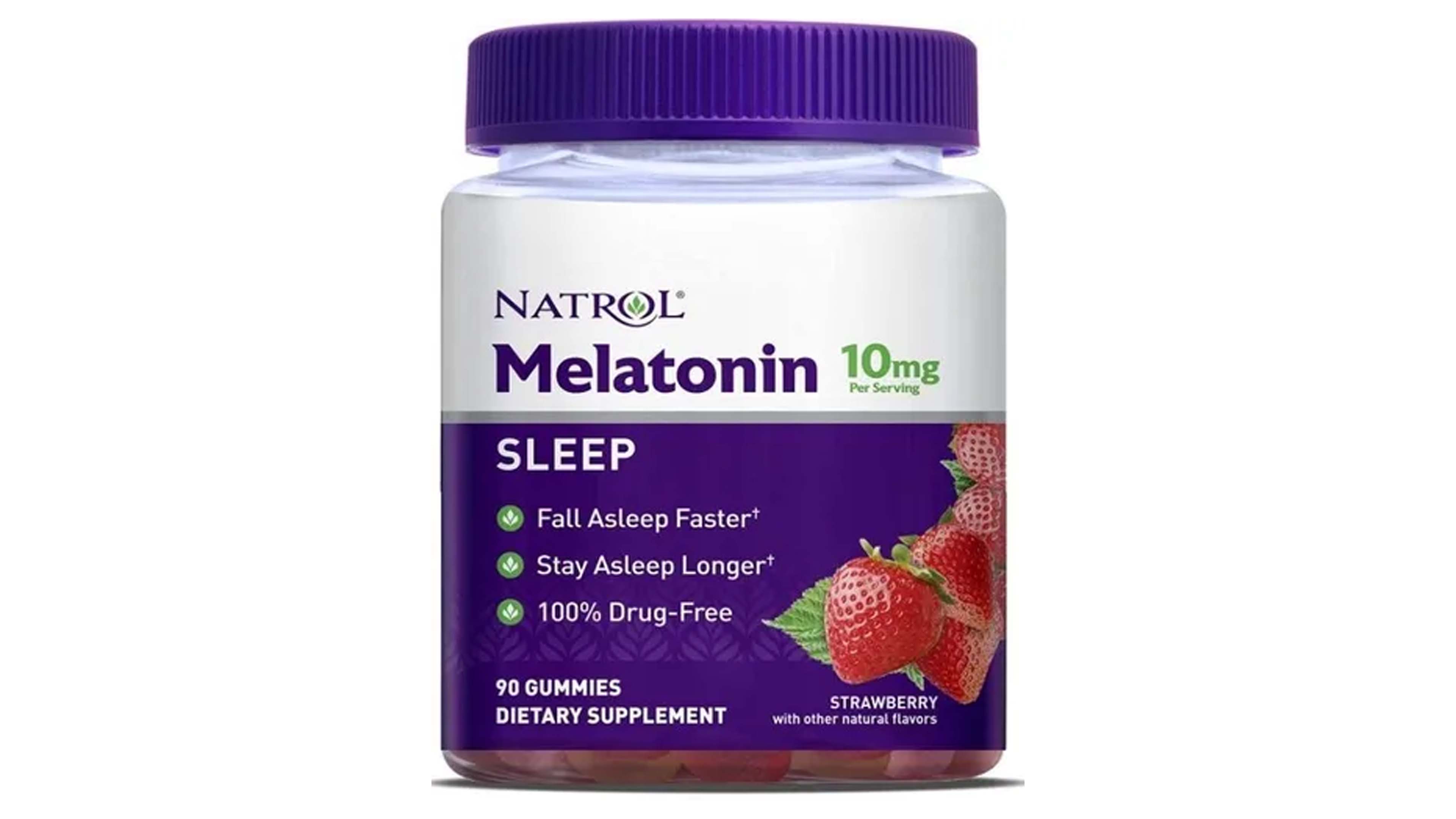 Melatonina 10mg Natrol 90 Gomitas Ayuda A Dormir Y Evita El Insomnio