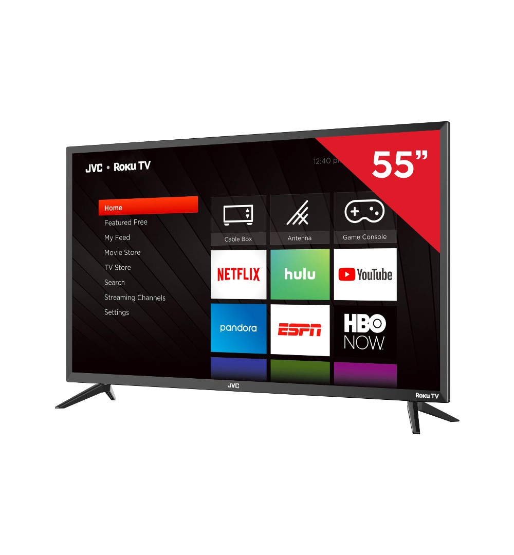 Pantalla Jvc 55 Pulgadas Led 4k Smart Tv Roku