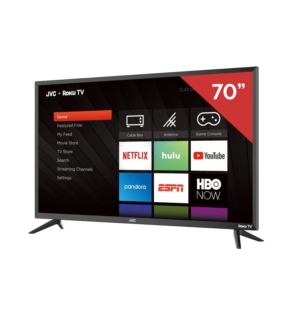 Pantalla Jvc 70 Pulgadas Smart Tv Uhd Roku