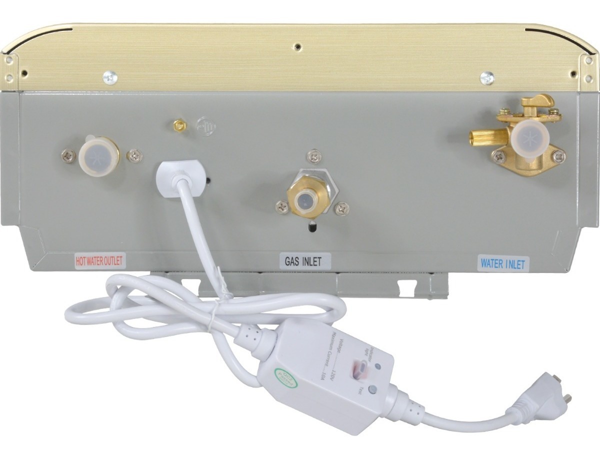 Calentador Agua Boiler Electrico 2 Serv Gas Natural y LP 12L
