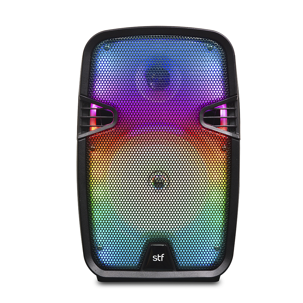 Bafle Bocina Inalámbrica 8" con Luz Led Boom Thunderlight Stf 