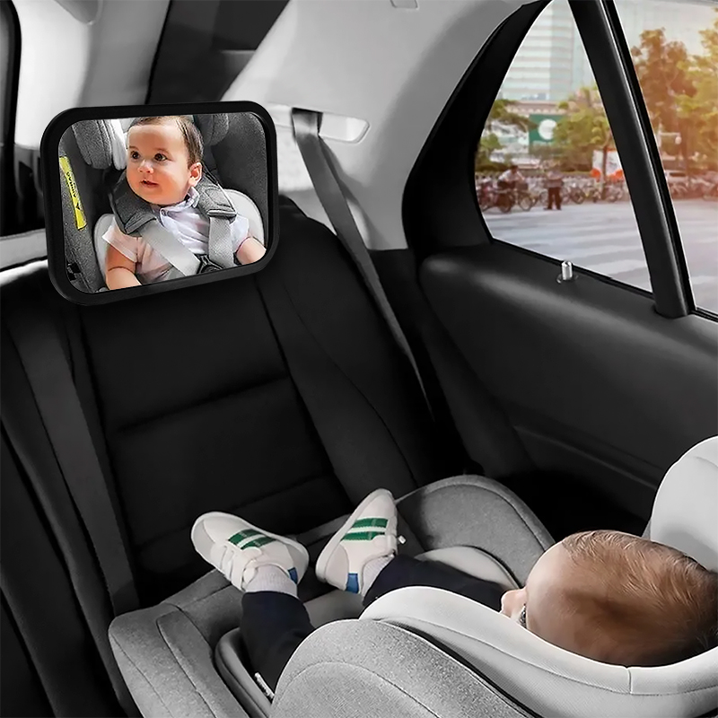 Espejo Retrovisor Extra Grande para Auto para Bebé Redlemon