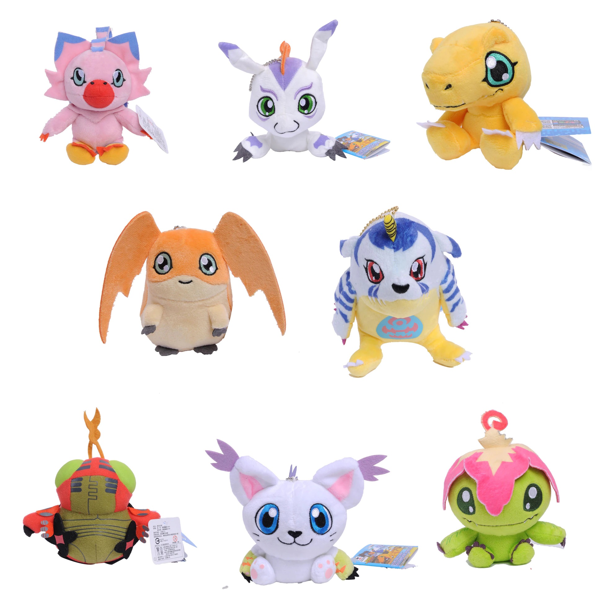 Peluche De Felpa Digimon Adventure 10 Cm Tentomon