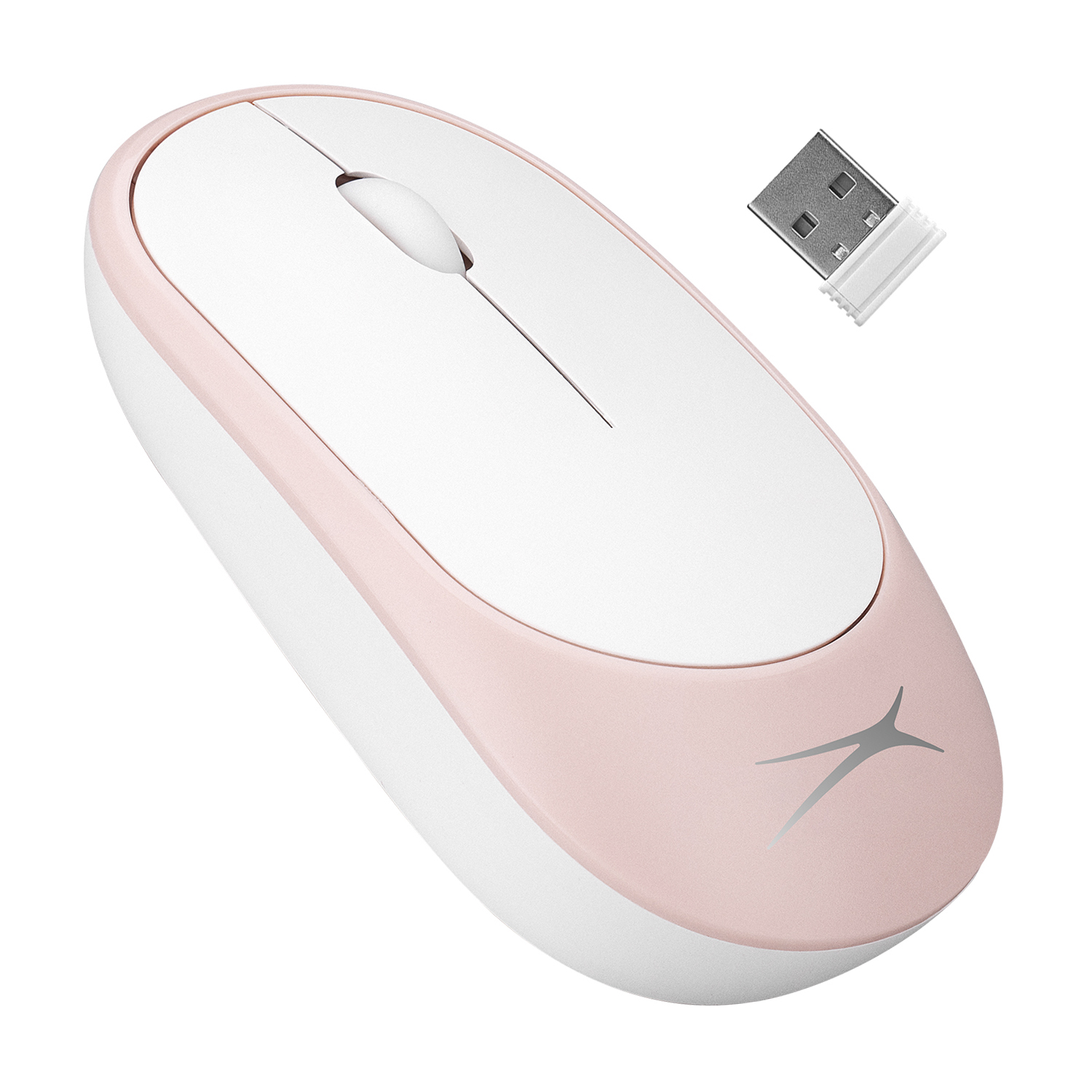 ALTEC LANSING KIT TECLADO (ESP) Y MOUSE INALAMBRICOS (ALBC6314) ROSA