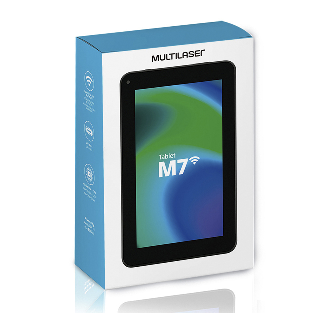 Tablet 7" 32 gb Multilaser Color Negro 