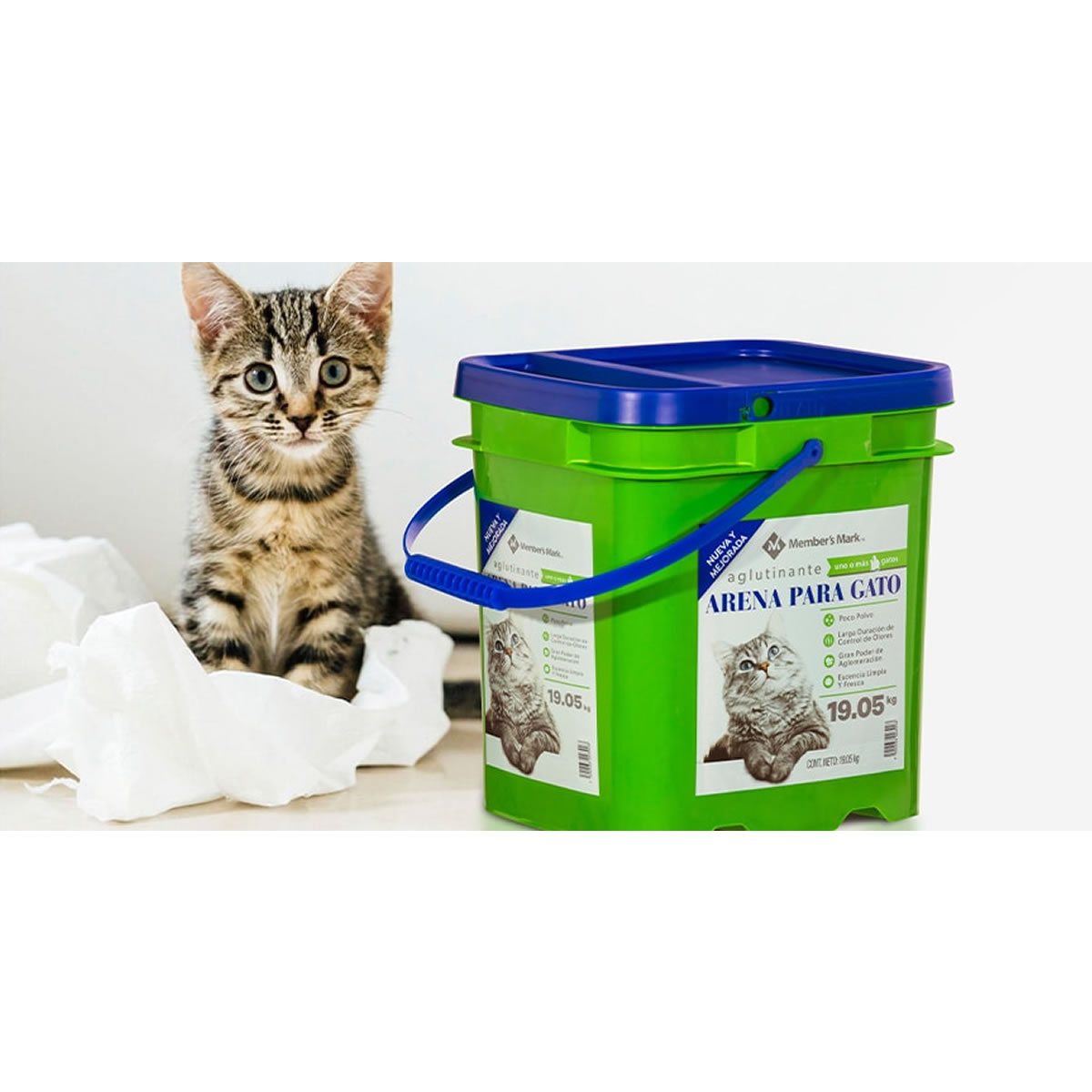 Arena Para Gatos Con 19 Kilos Member's Mark 980042830 SMS
