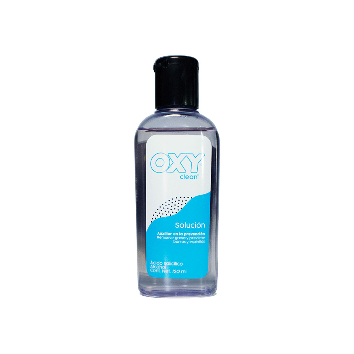 OXY Clean Solución ácido Salicílico Alcohol 120ml