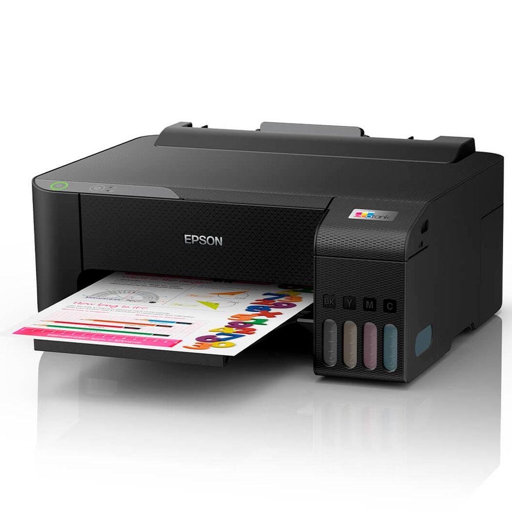 Impresora Epson de Inyeccion de Tinta a Color Ecotank L1210 Resolucion Hasta 5760 x 1440 DPI USB