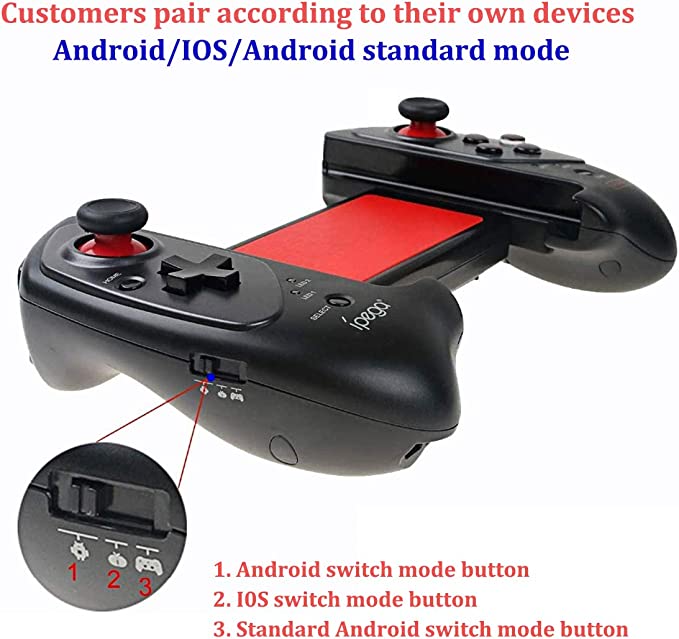 Control Joystick Inalámbrico Ipega Pg-9083s Negro.