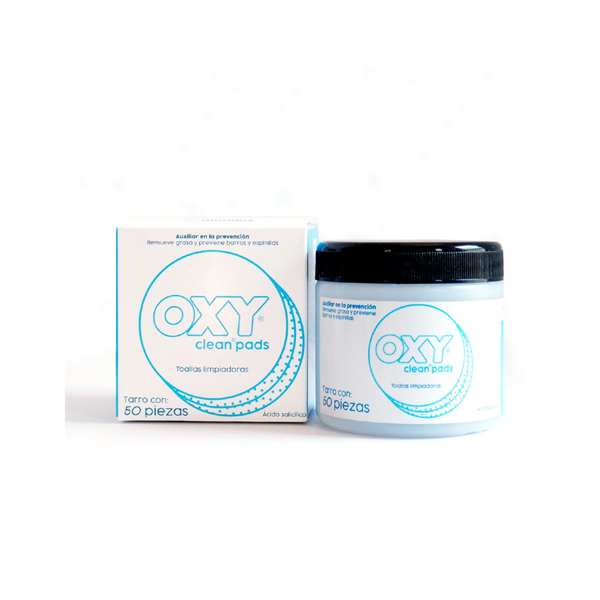 OXY Clean Pads 50 toallitas   