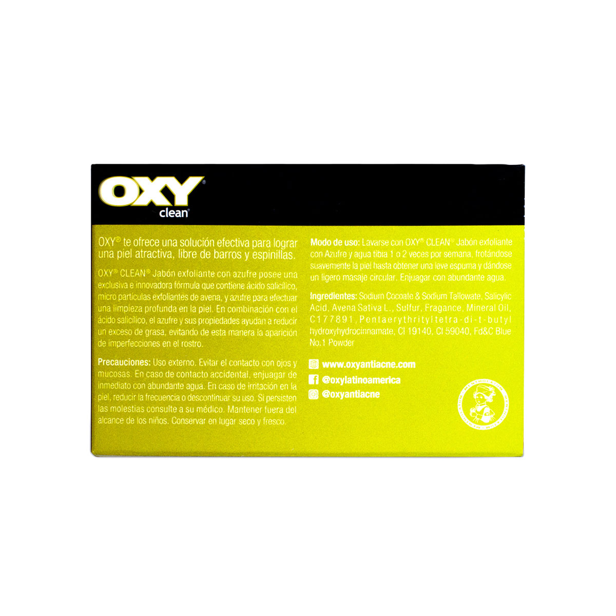 OXY Clean Jabon Exfoliante con Azufre 90g