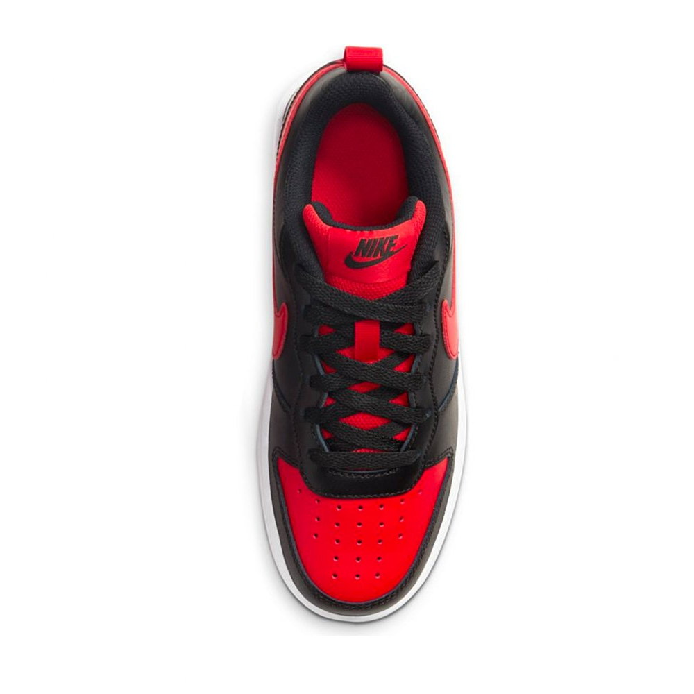 Tenis Nike Court Borough Low 2 (GS) Negro Tallas #24.5 Deportivo Niños