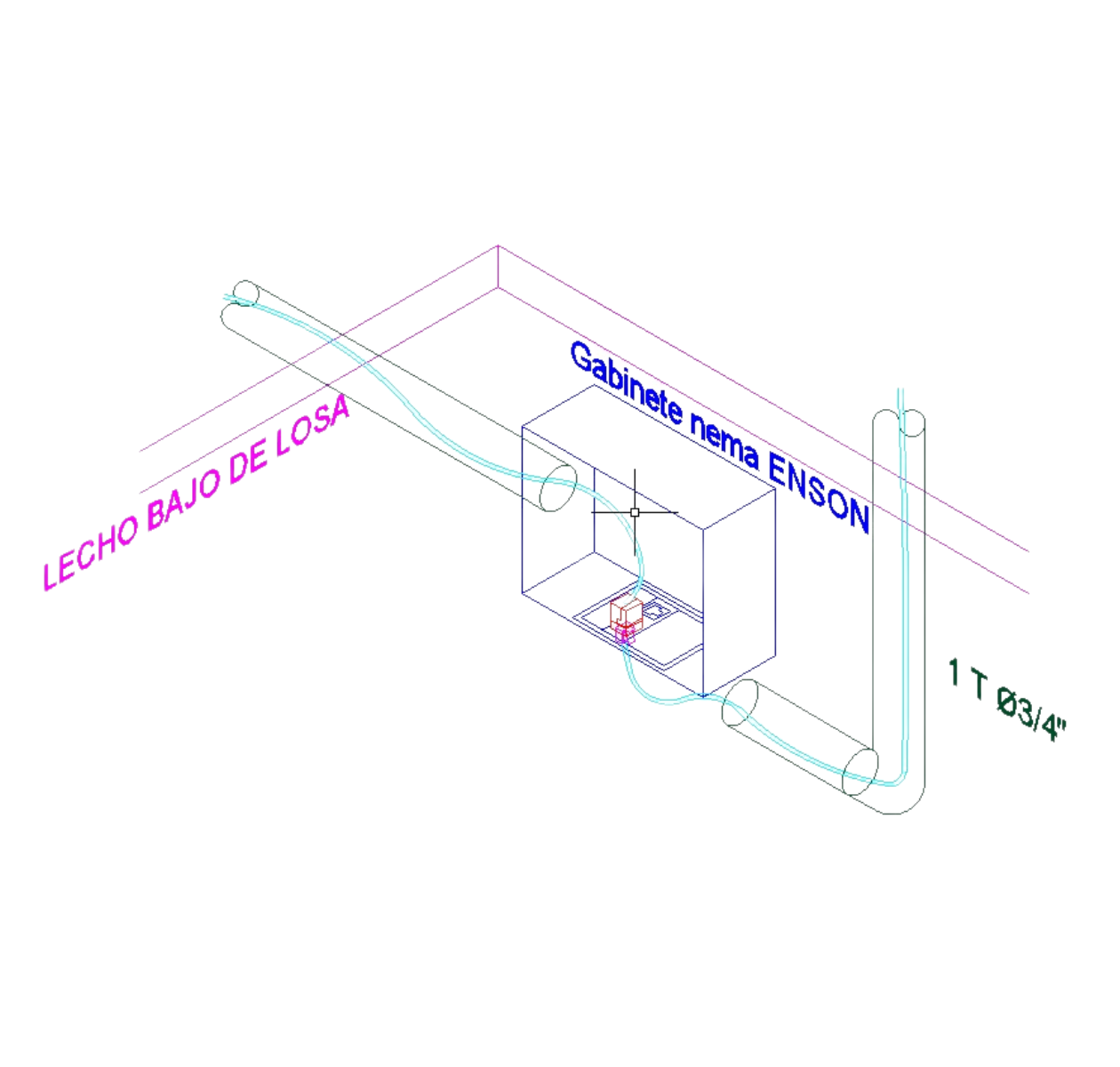 Gabinete Tipo NEMA de Metal 700X500X250MM IP66 / IK10 / NEMA4