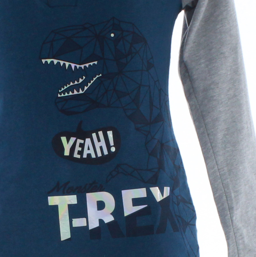 Playera Niño Azul Marino 3211 2 a 18 Años.