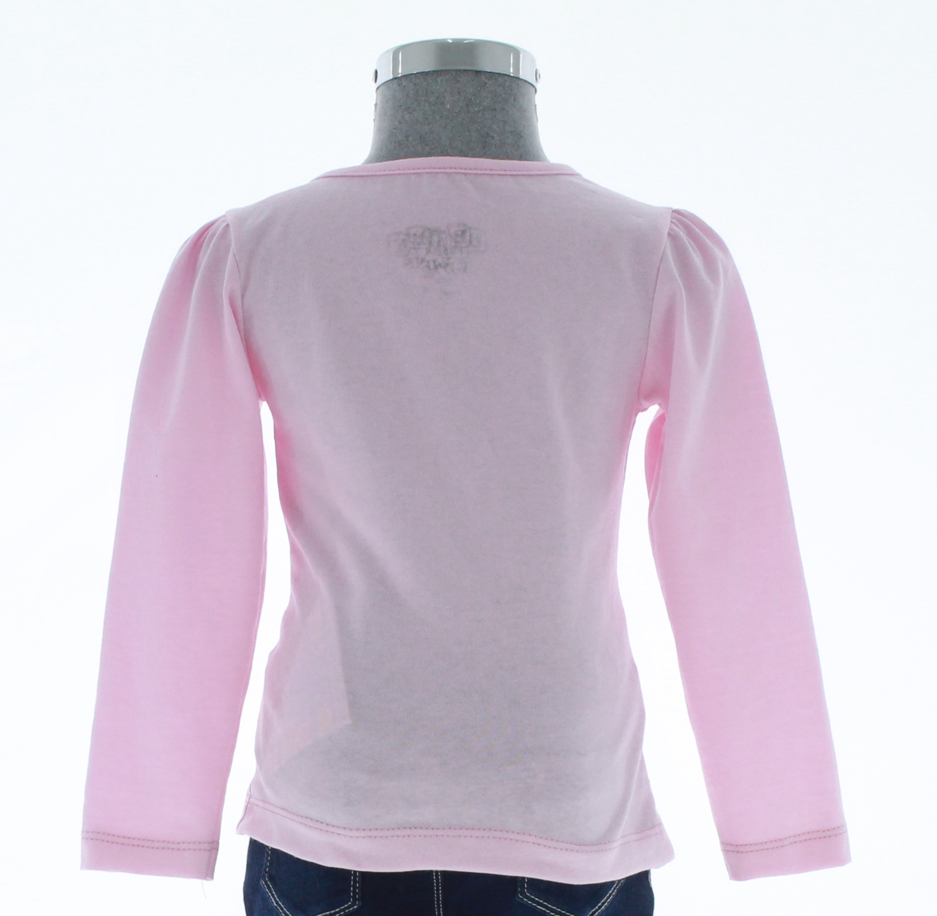 Playera Niña Rosa Unicornio 3213 1 a 6 Años.