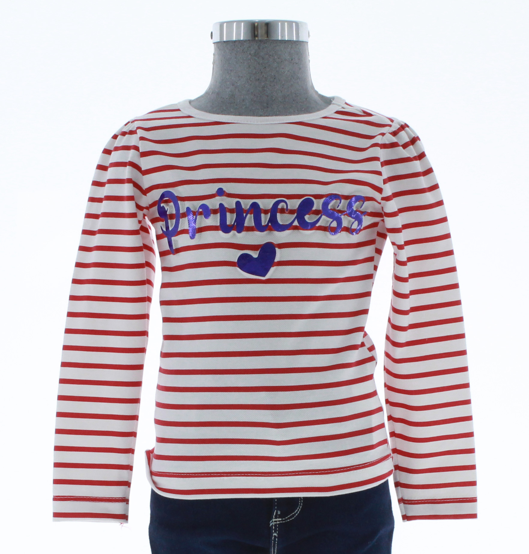 Playera para Niña Color Blanco 3214 1 a 6 Años.