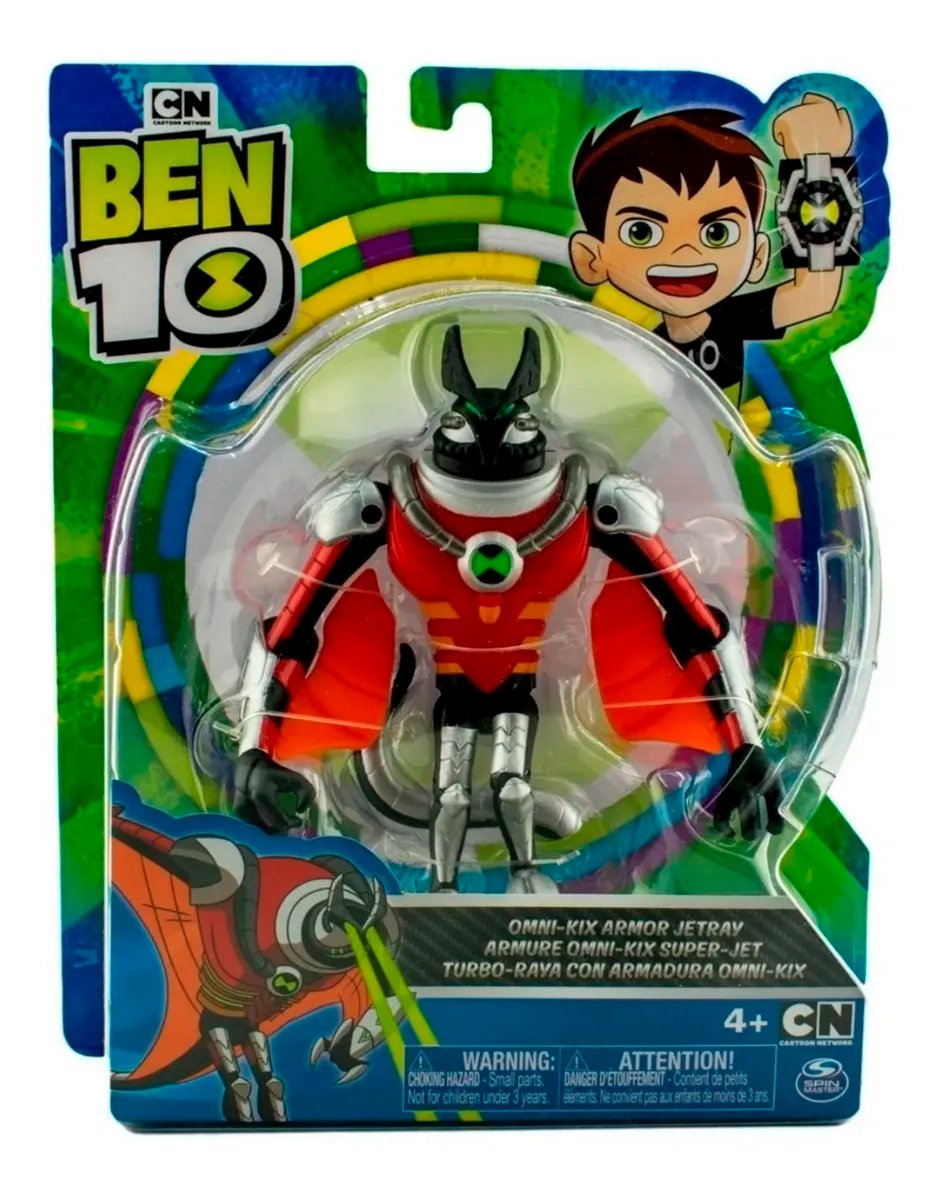 Ben 10 Turbo-Raya con Armadura Omni-Kix