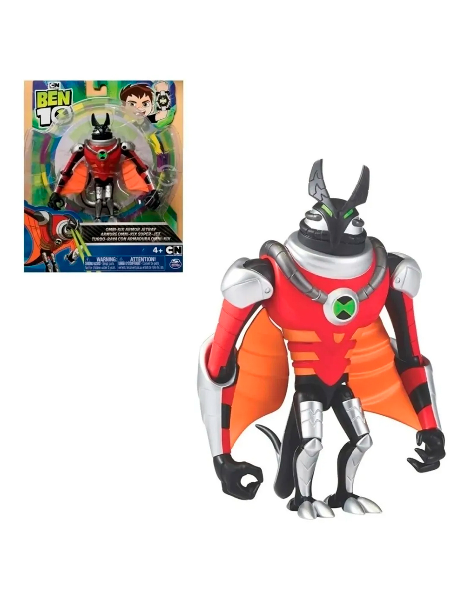 Ben 10 Turbo-Raya con Armadura Omni-Kix