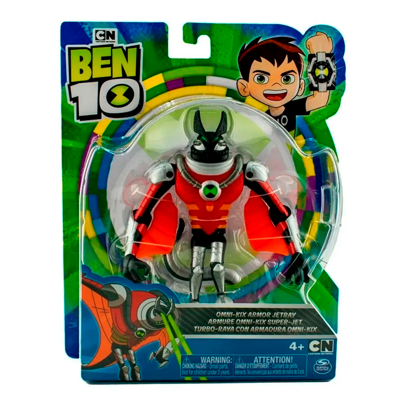 Ben 10 Turbo-Raya con Armadura Omni-Kix