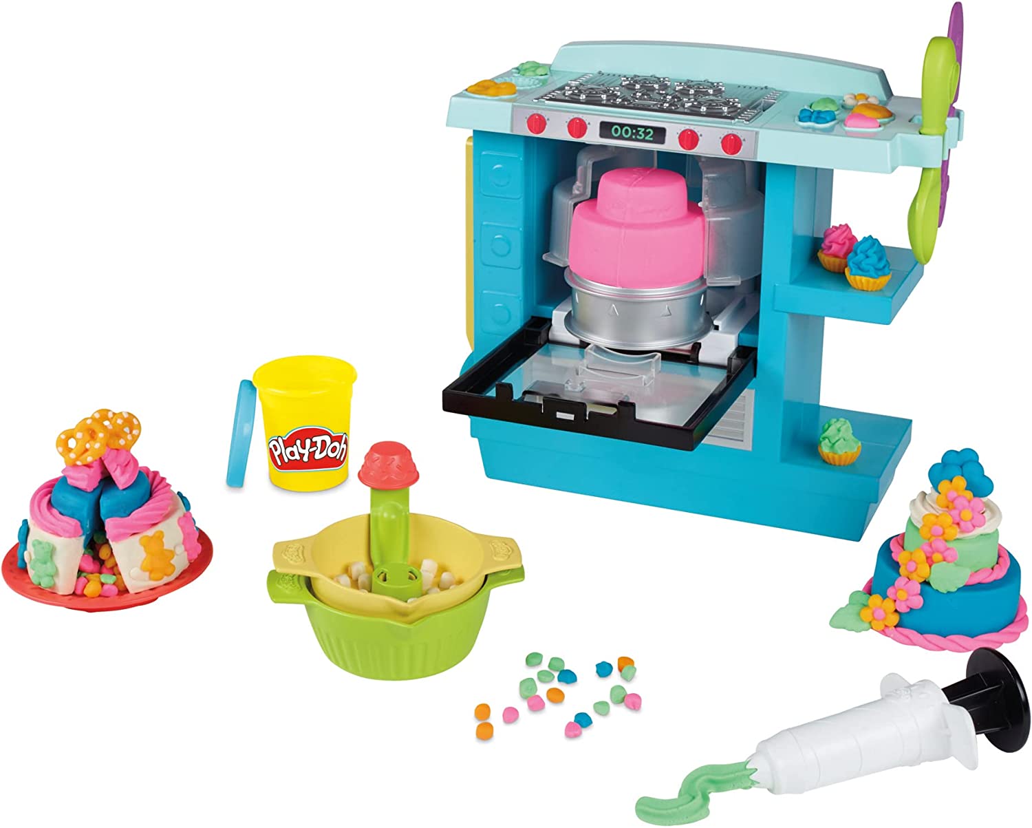 Play Doh Rising Cake Oven Playset Gran Horno De Pasteles