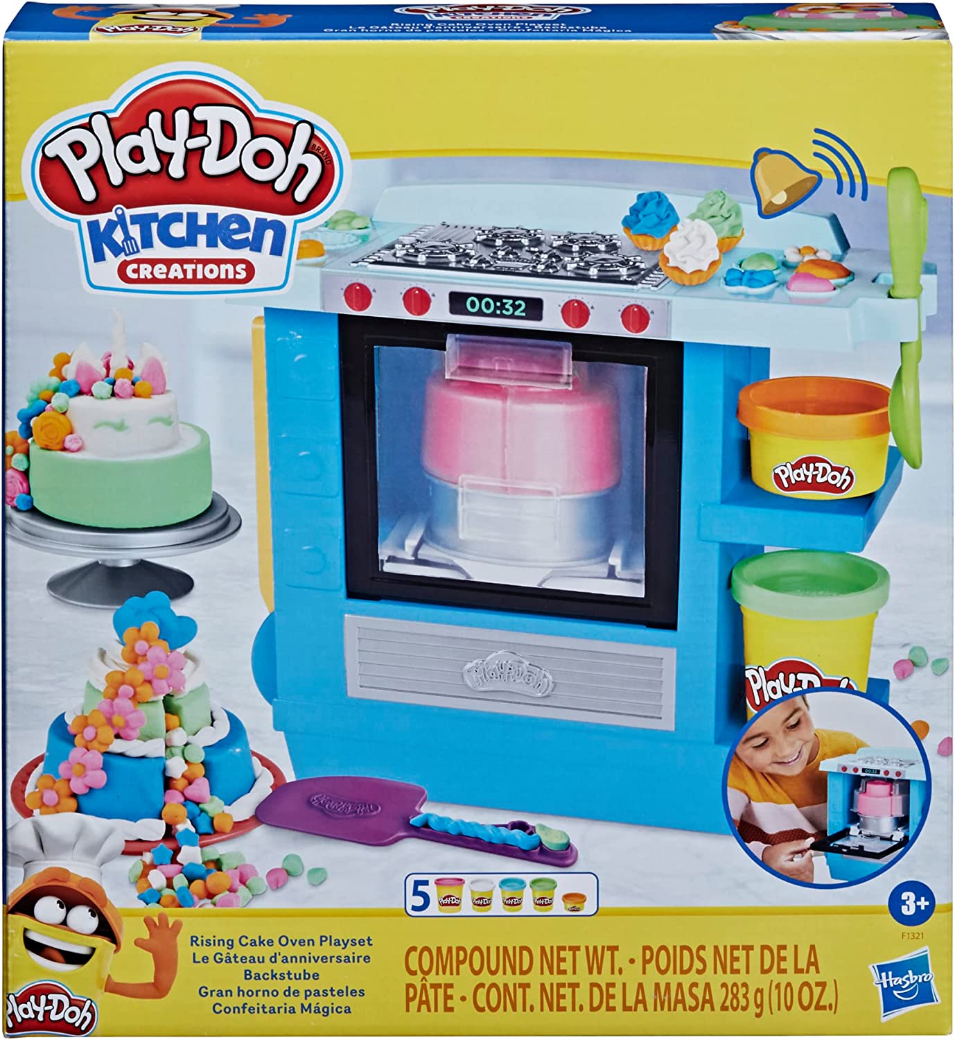 Play Doh Rising Cake Oven Playset Gran Horno De Pasteles