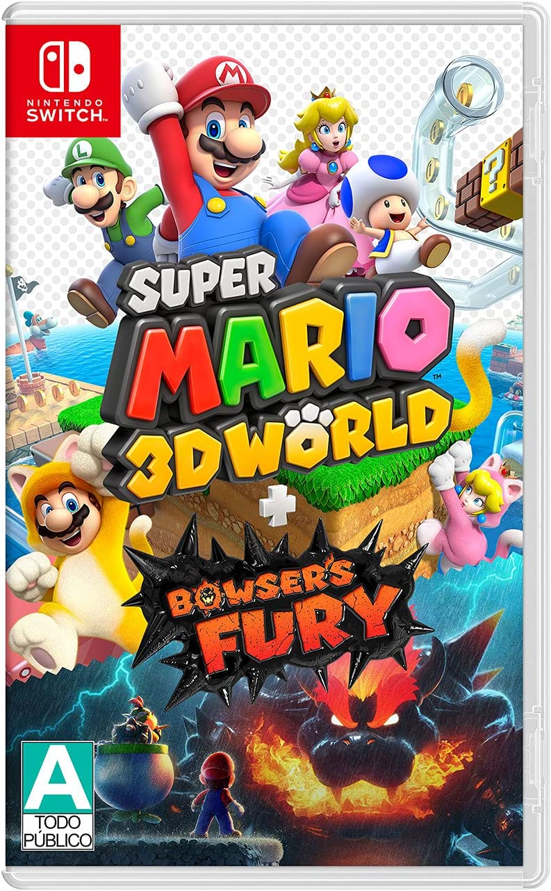 Super Mario 3D World + Bowsers Fury Compatible Nintendo Switch