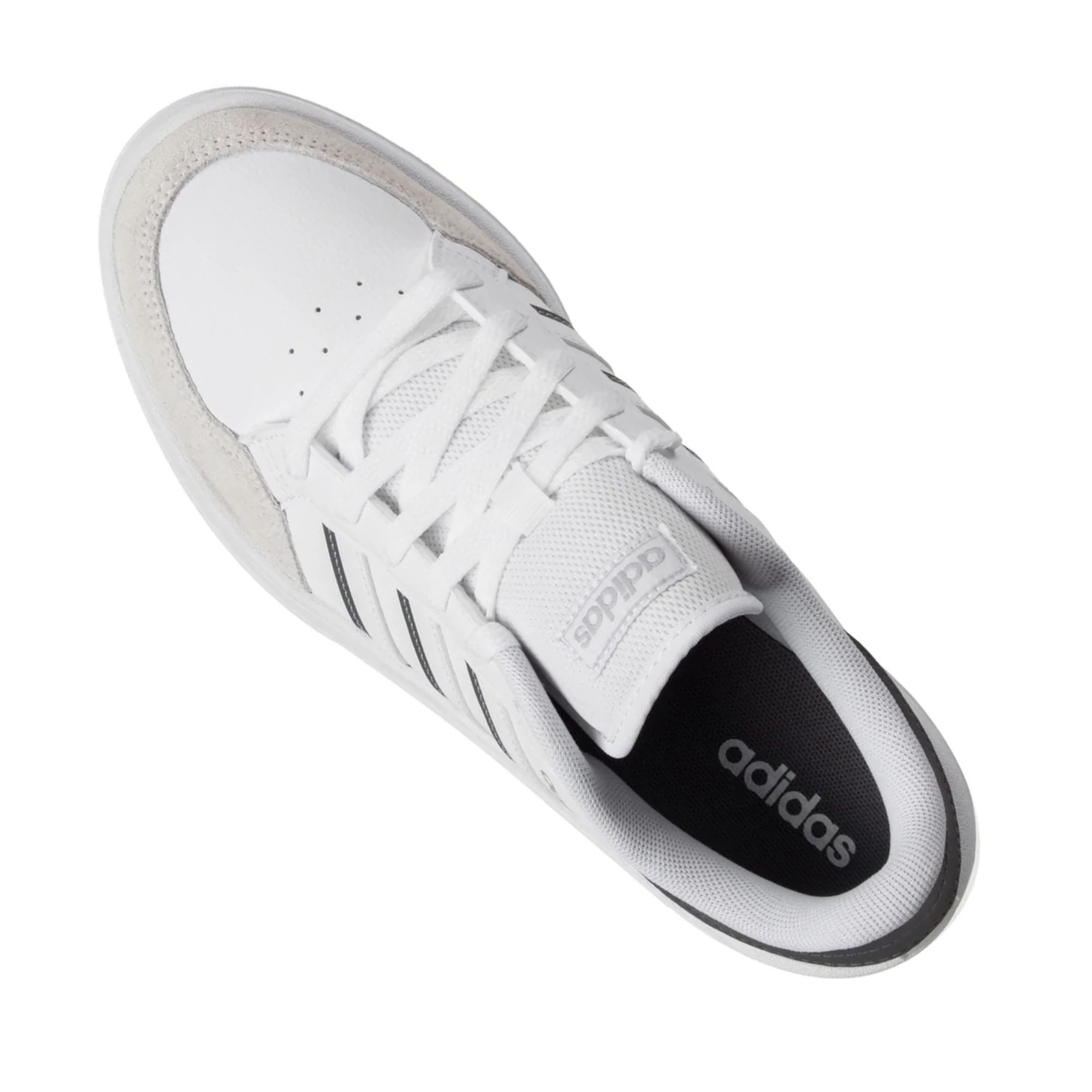 Tenis Adidas Breaknet Blanco con Gris Hombre Originales GX4197