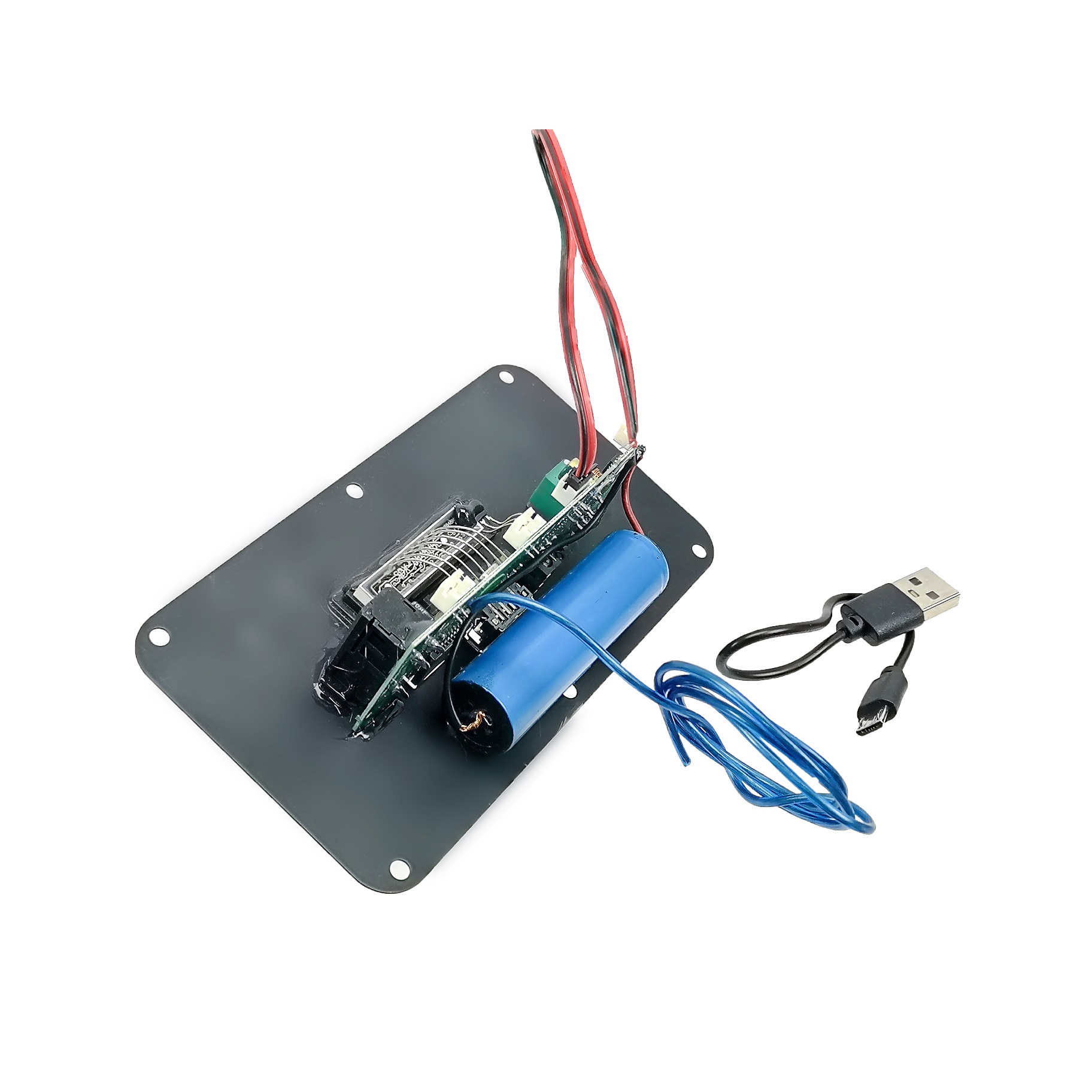 Modulo Multifunciones para Bafles Recargables Agrega a tu Bafle Favorito Funciones como Enlace Bluetooth Conexion TWS Lector USB Auxiliar 3.5 Entrada de Microfono y Radio FM / Master / MP3-AMP