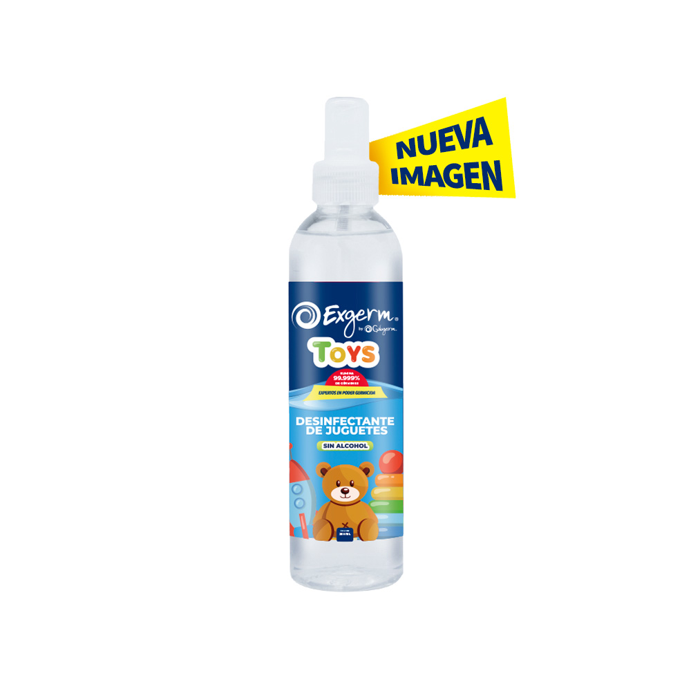 Desinfectante Sin Alcohol Juguetes Exgerm Toys 250 ml