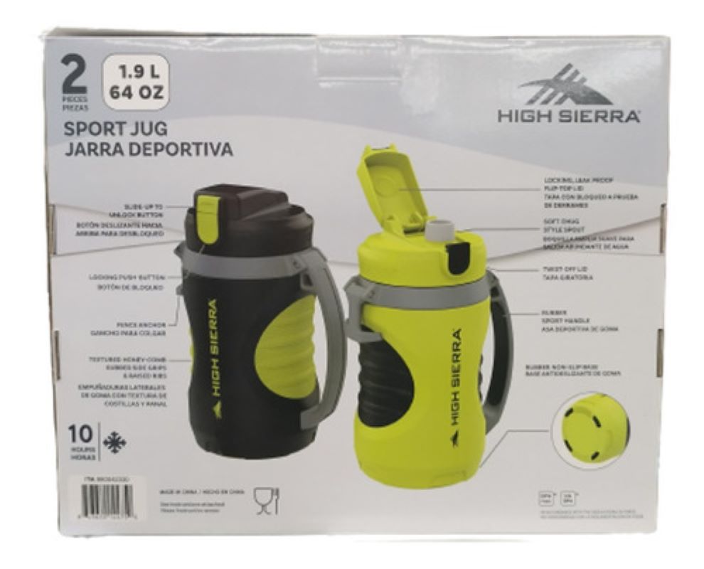 Set de 2 Thermos High Sierra 980042330 Base Antideslizante