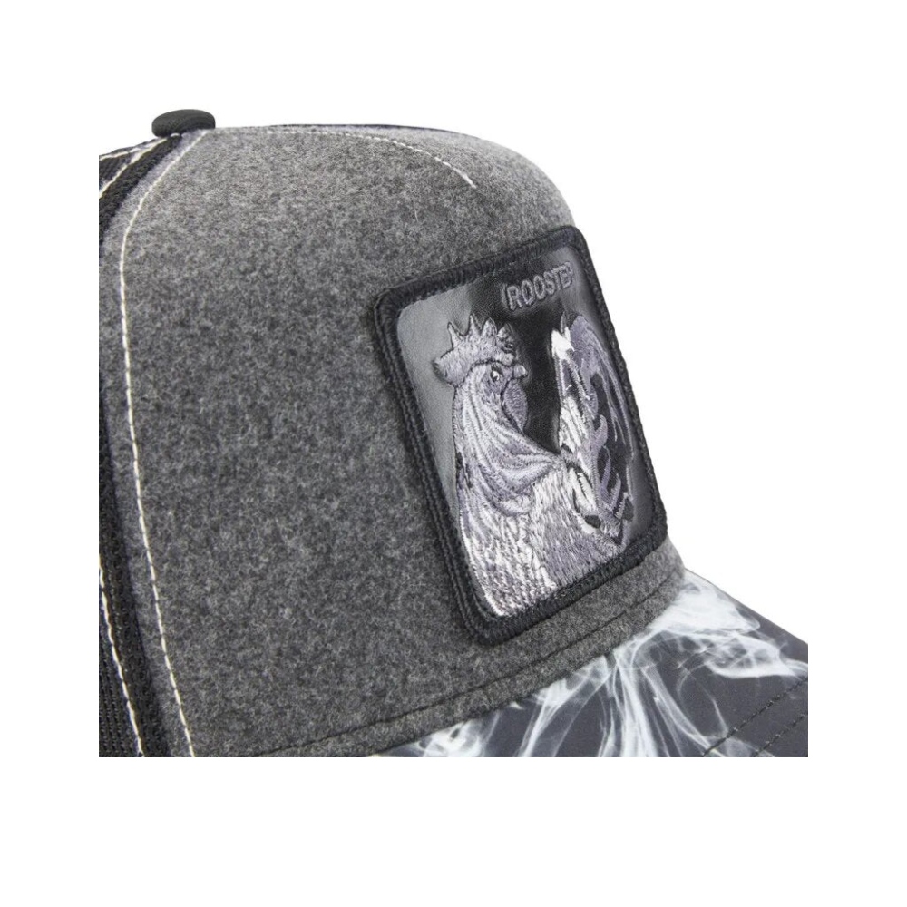Gorra Goorin Bros Rooster negra edición especial unisex 625461171