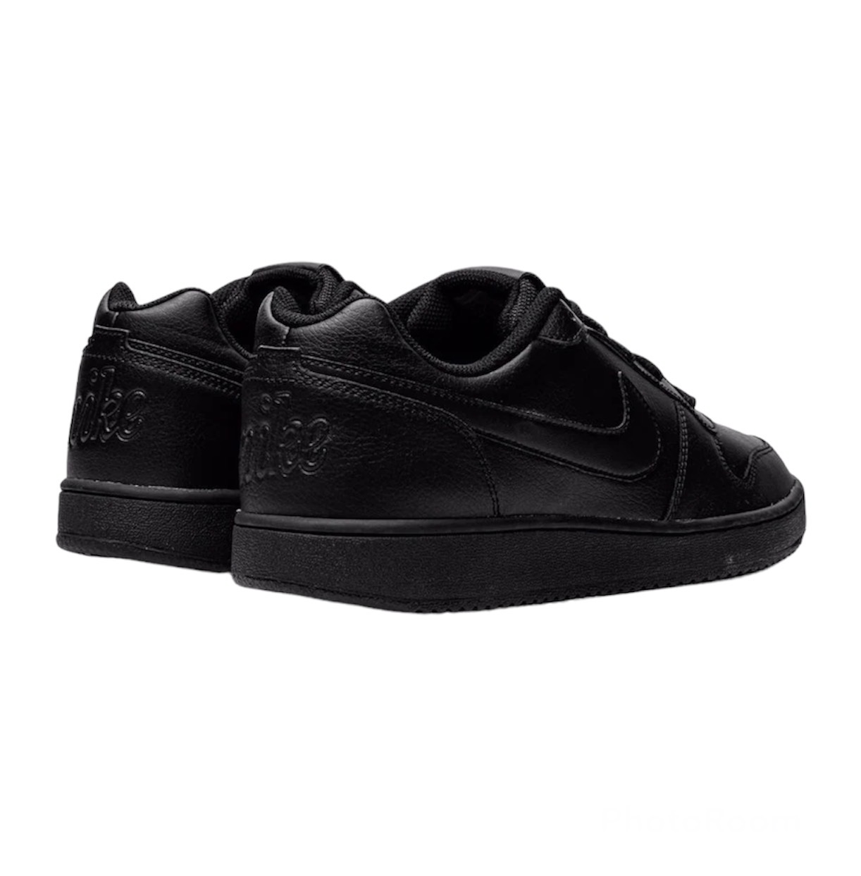 Tenis Nike Ebernon Low Negro Para Caballero - Original 