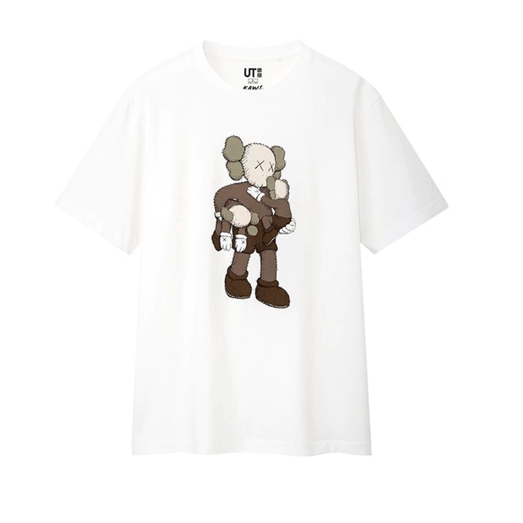 KAWS x Uniqlo Clean Slate Tee White