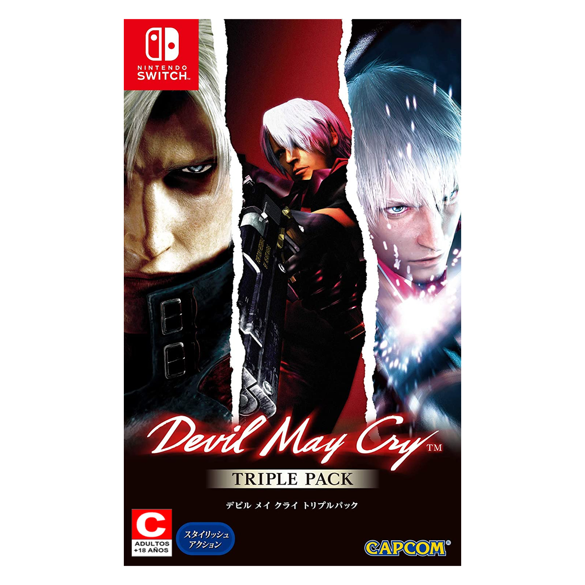 Devil May Cry Triple Pack Compatible Nintendo Switch