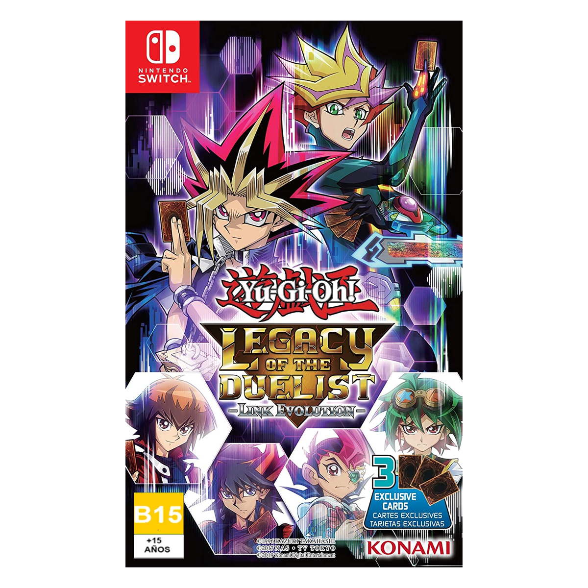 Nintendo Switch Juego Yu-Gi-Oh Legacy of the Duelist Link Evolution