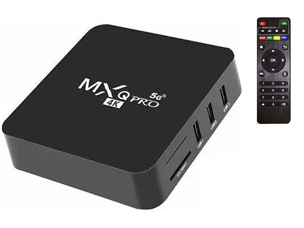 Tv Box Smart 4k, 5G Android 10, 8gb Rom, Convierte tu TV en SMART TV