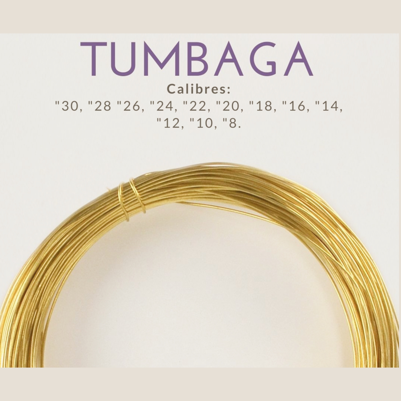 Tumbaga Alambre Viuda Color Para Bisutería Y Joyería Rollo 100gr 