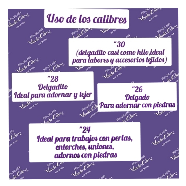 Tumbaga Alambre Viuda Color Para Bisutería Y Joyería Rollo 100gr 