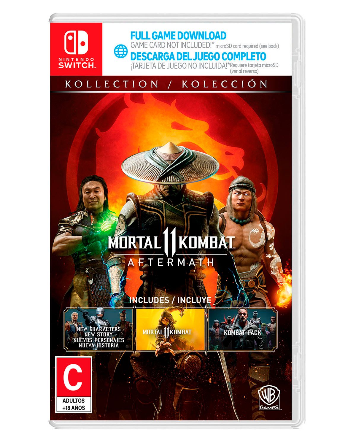 Mortal Kombat 11 Aftermath Nintendo Switch