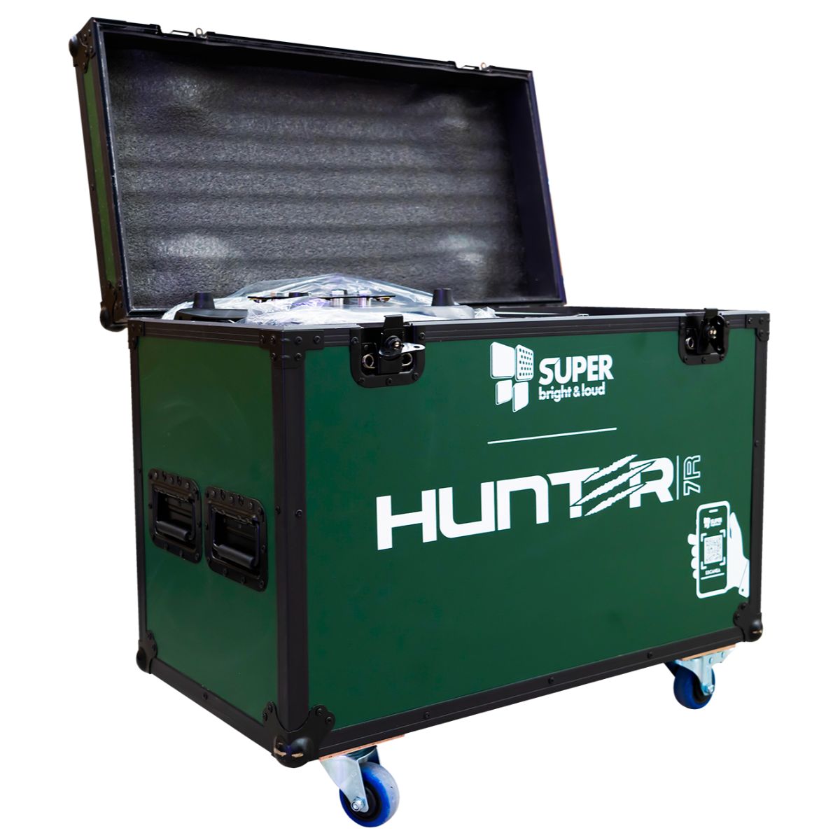 Set De Luces SUPER BRIGHT & LOUND Hunter 7r + Case.