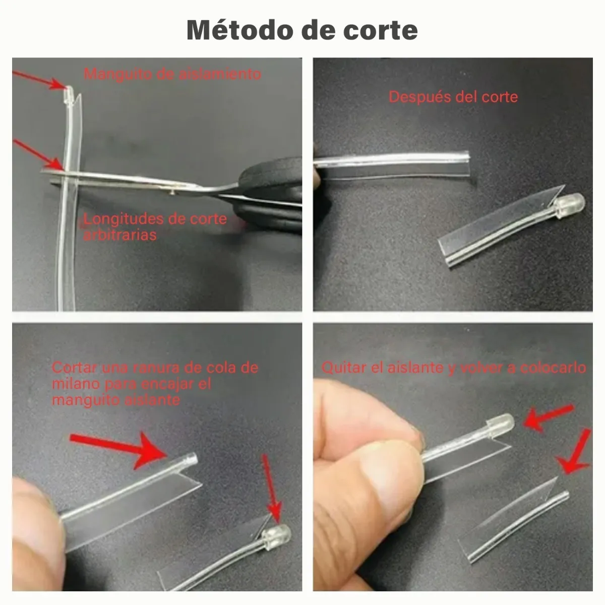 3m Luminoso Luz Neon Luces Led Para Autos Usb Interface Azul