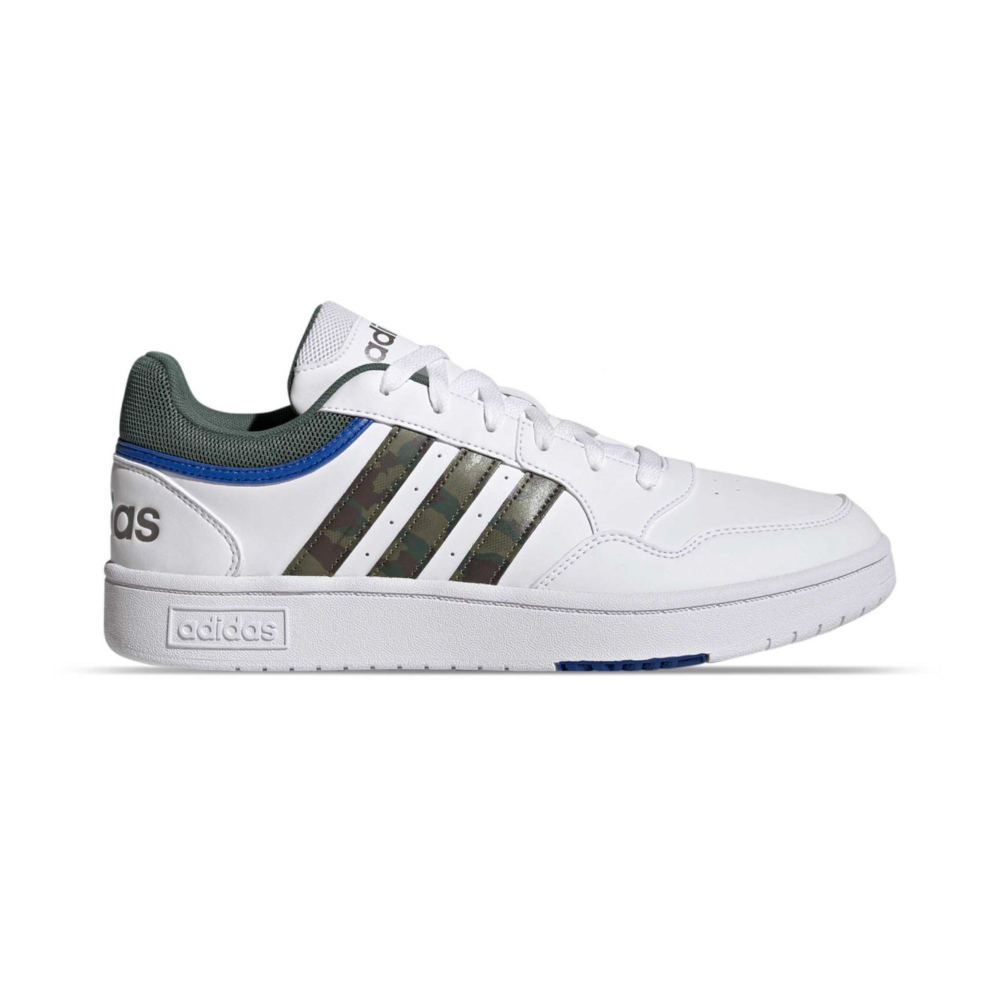 Tenis Adidas Hoops 3.0 Blancos Hombre Originales GY4738