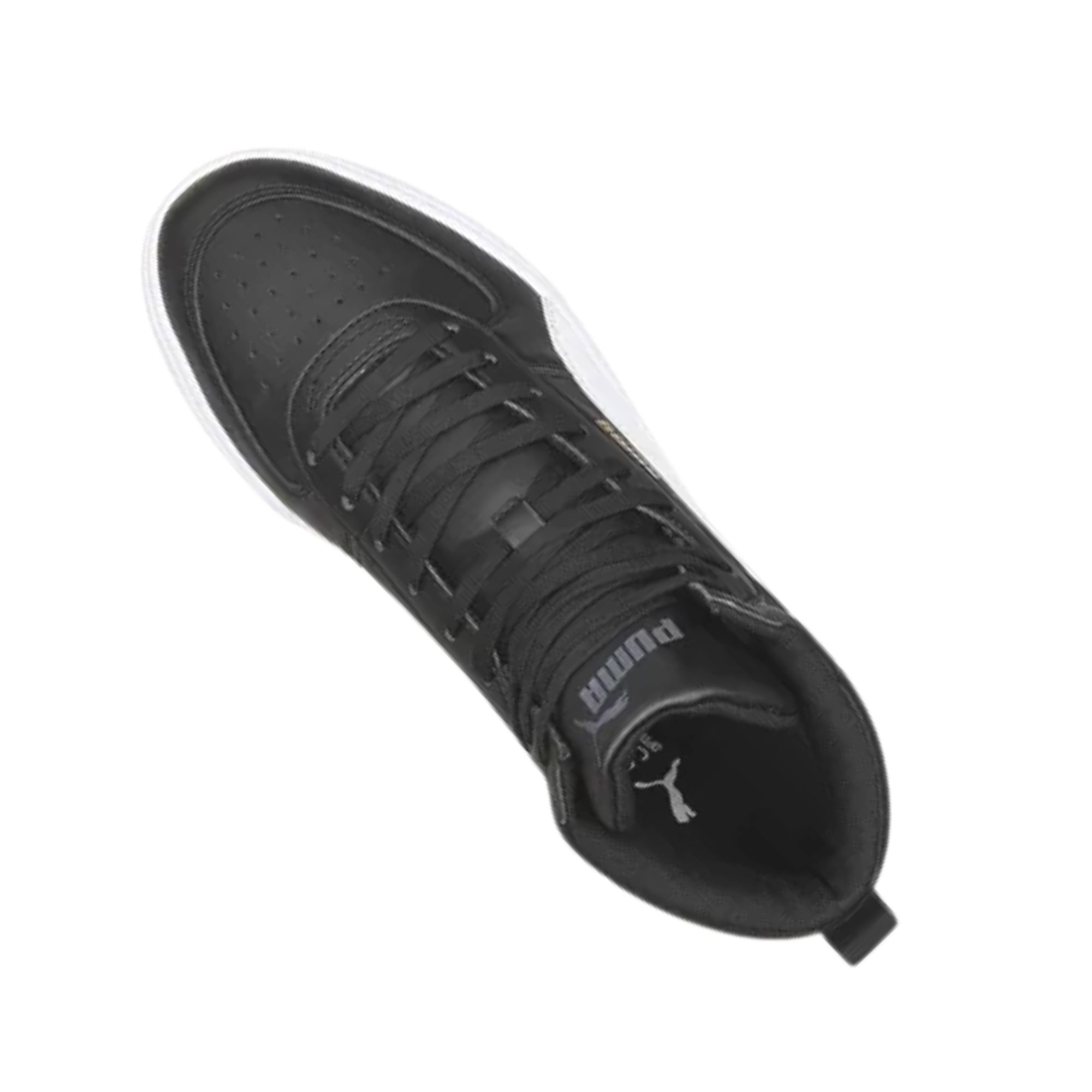 Tenis Puma Caven MID Negro con Blanco Hombre Originales 38584302